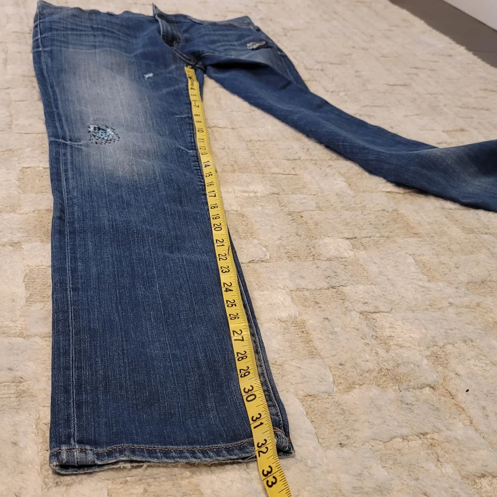 RED ENGINE Firefly Mid Rise Straight Leg Jean Made in America Size 30 - Picture 15 of 16
